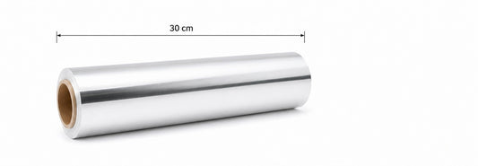 Folie aluminiu alimentara, rola, 30 cm latime