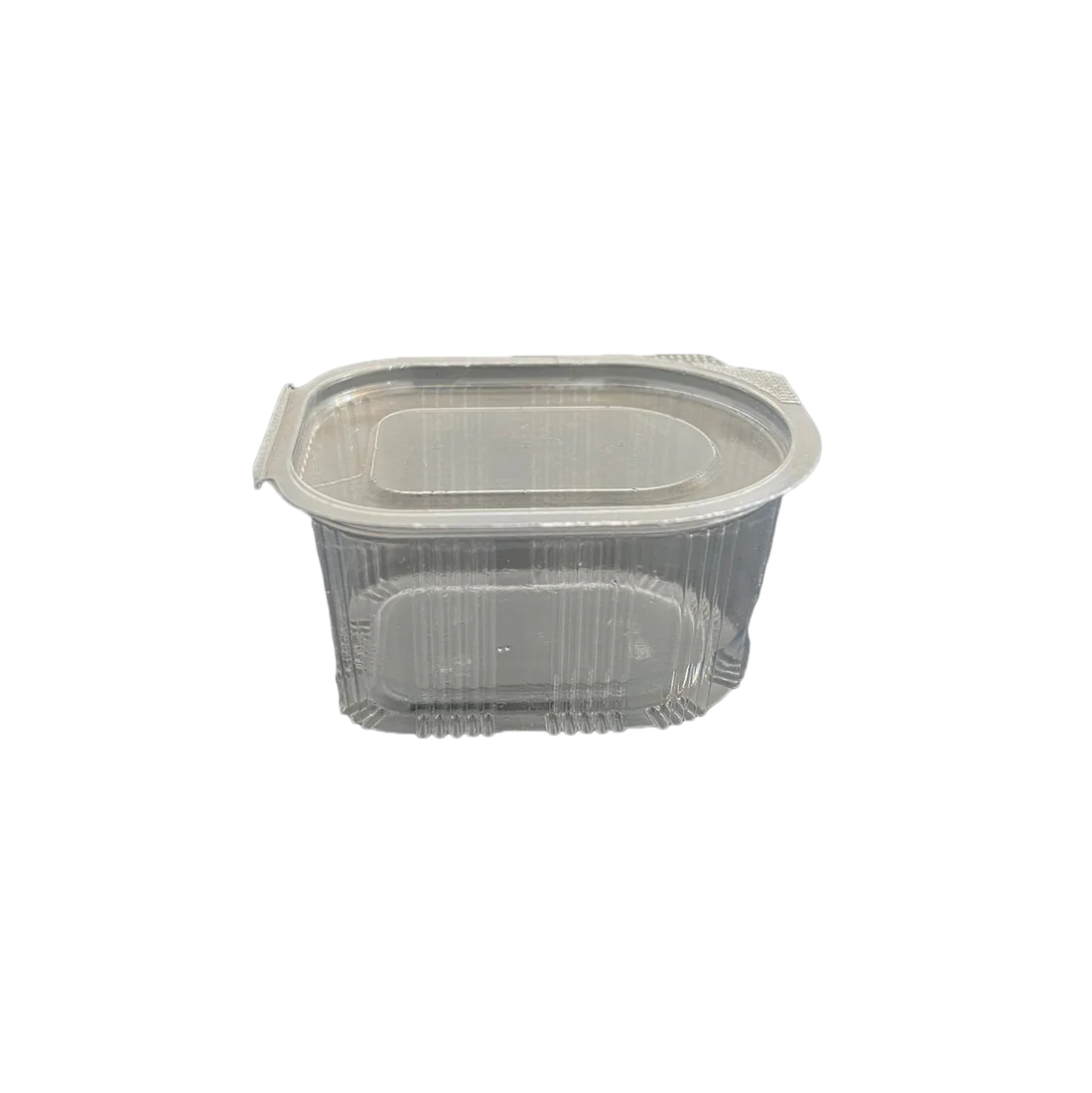 Sosiere ovale cu capac atasat, 80ml, 100 buc/set