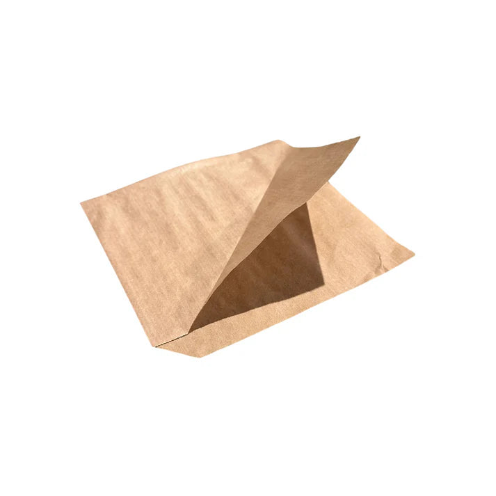 Coltare ambalaj natur pentru street food/ fast food, 170 x 170 mm, 2.000 buc/set