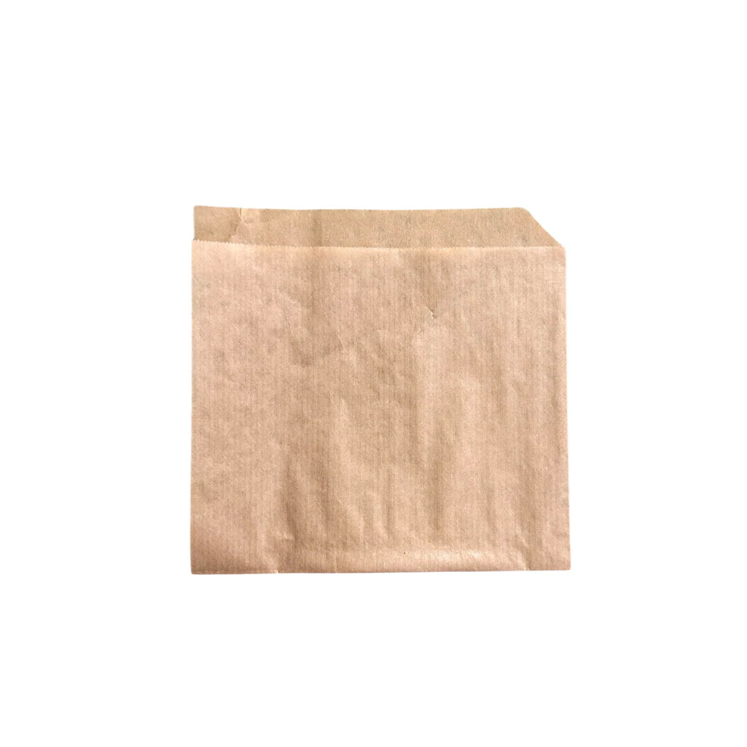 Coltare ambalaj natur pentru street food/ fast food, 170 x 170 mm, 2.000 buc/set
