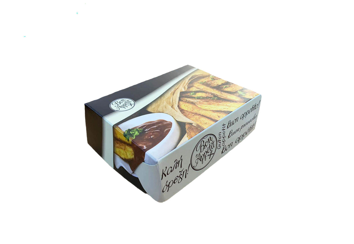 Cutii carton grill cu aluminiu pe interior pentru catering, kraft, 29 x 17 x 8 cm, 10 kg/set