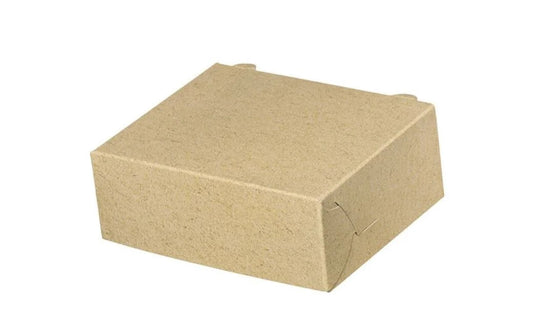 Cutii carton grill cu aluminiu pe interior pentru catering, kraft, 29 x 17 x 8 cm, 10 kg/set