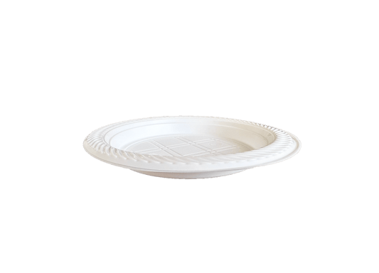 Farfurii PP rotunde, diametru 17 cm, 50 buc/set