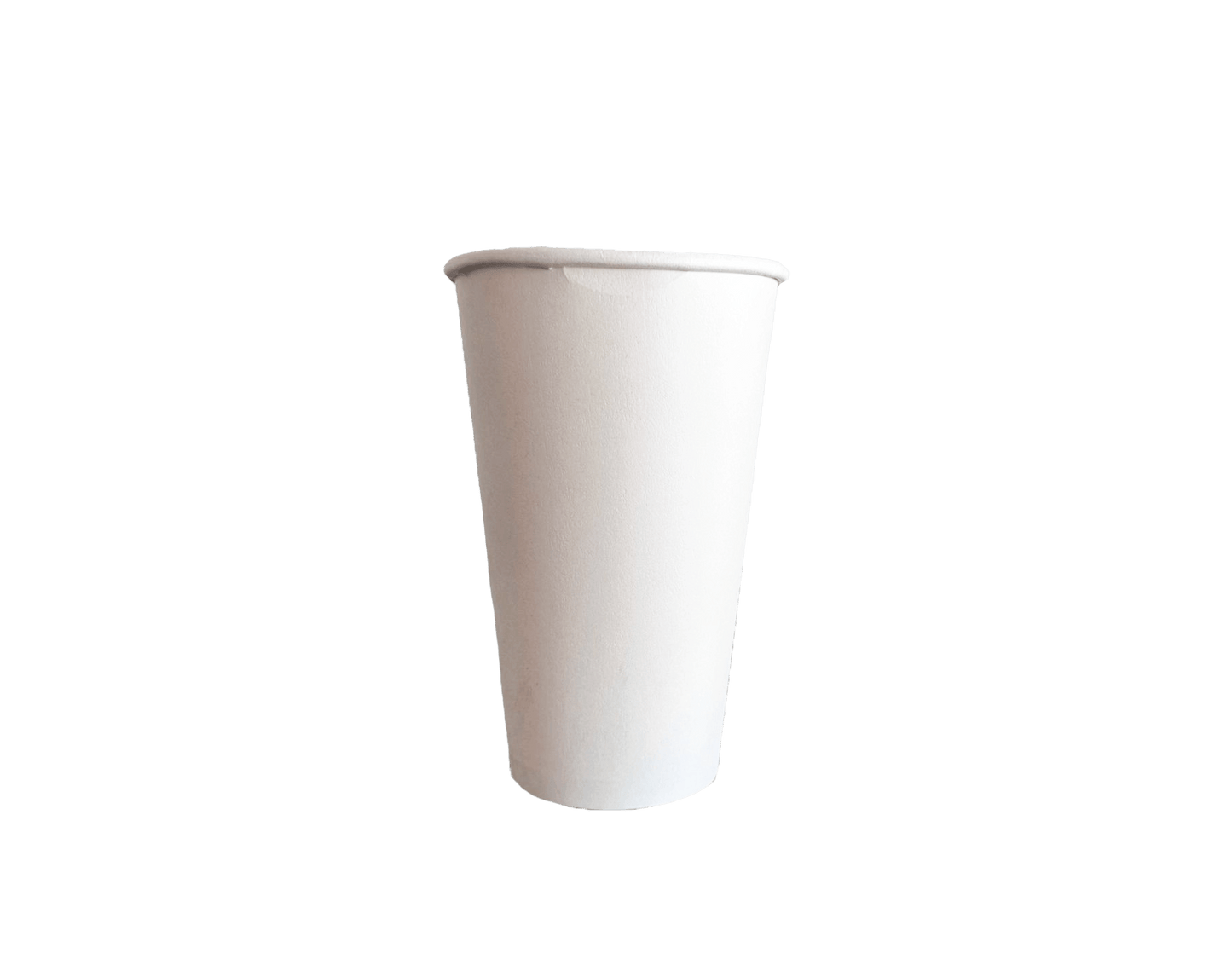 Pahare din carton albe pentru bauturi calde 16 oz