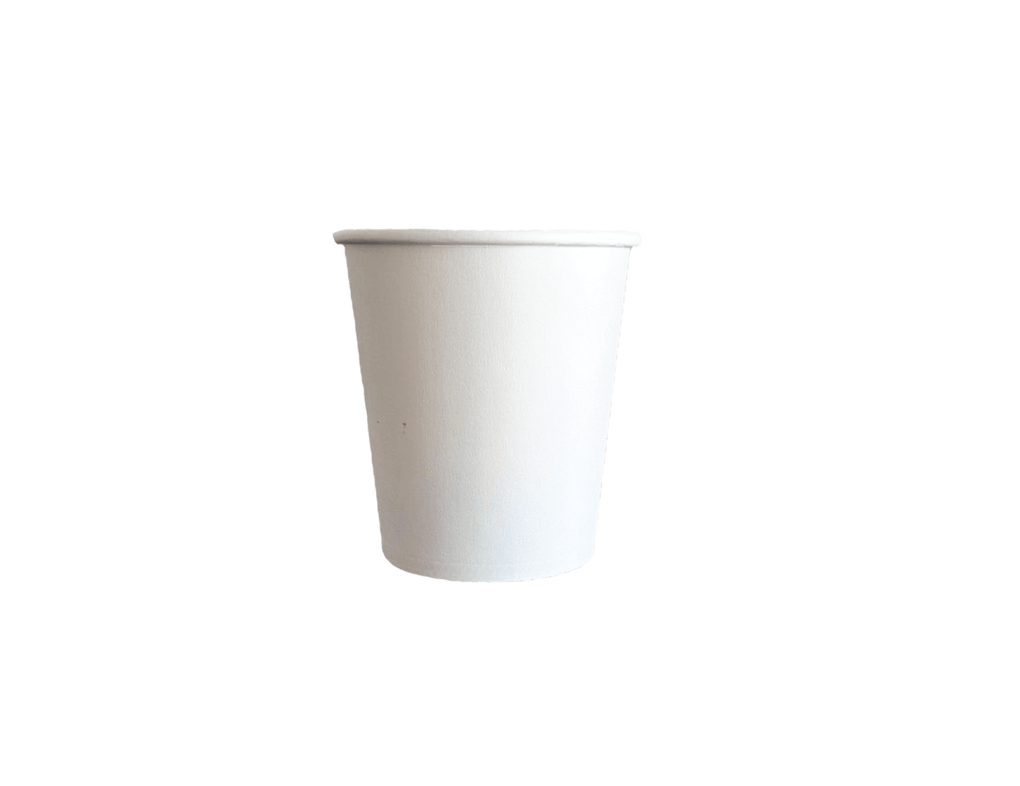 Pahare din carton albe 8 oz