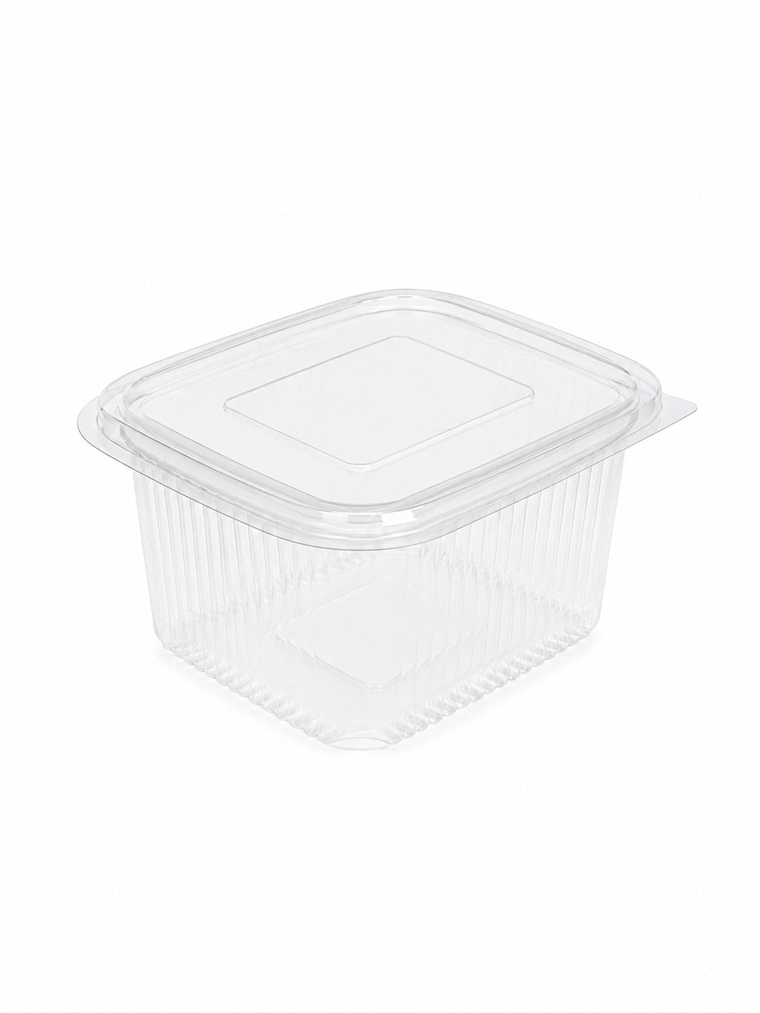 Caserole din PP, transparente cu capac atasat, 500 CC, 100 buc/set