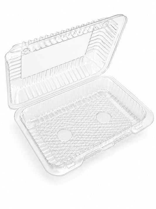 Cutii de patiserie transparente cu capac 221 × 338 mm, H 67,5 mm