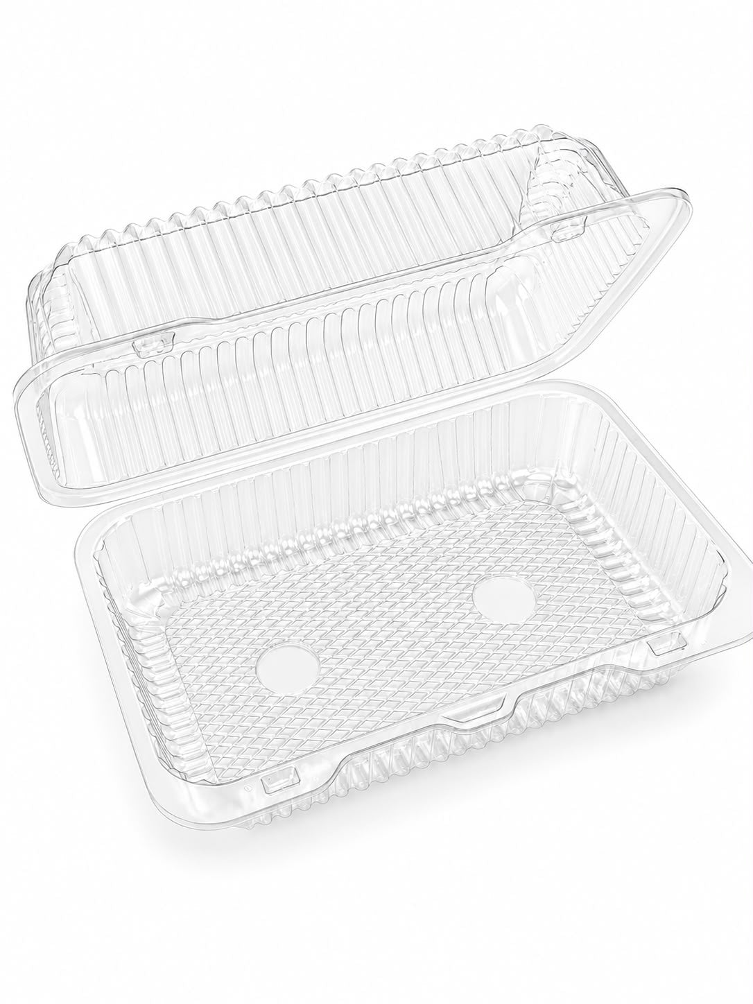 Cutii de patiserie transparente cu capac 207 × 300 mm, H 80 mm