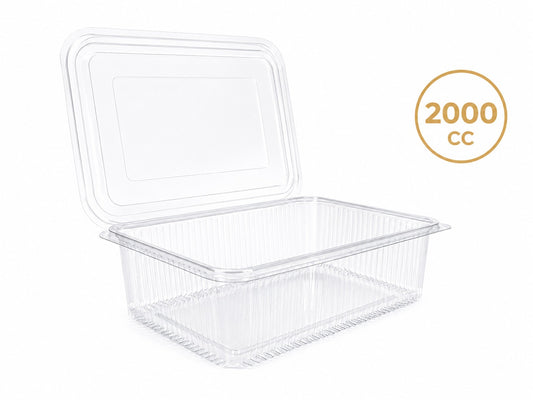 CASEROLE PLASTIC 2000CC PREMIUM, 50BUC/SET