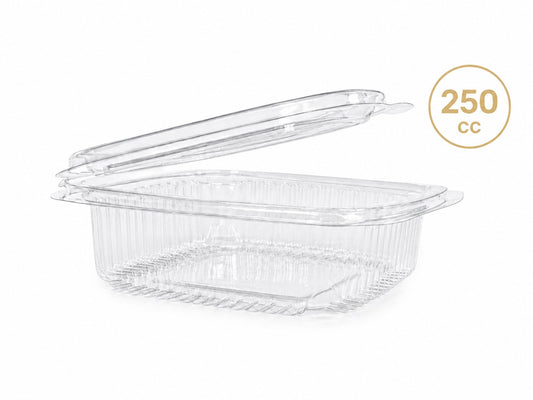 CASEROLE PLASTIC 250CC PREMIUM, 100BUC/SET