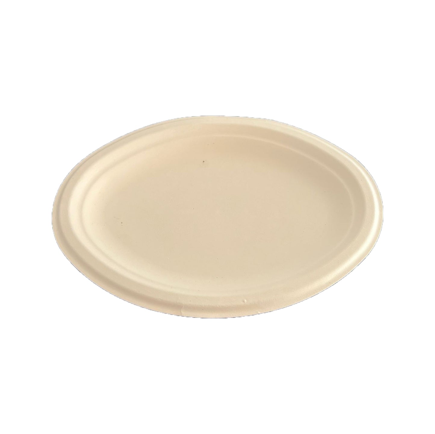 Farfurii BIO ovale, diametru 26 cm, 50 buc/set
