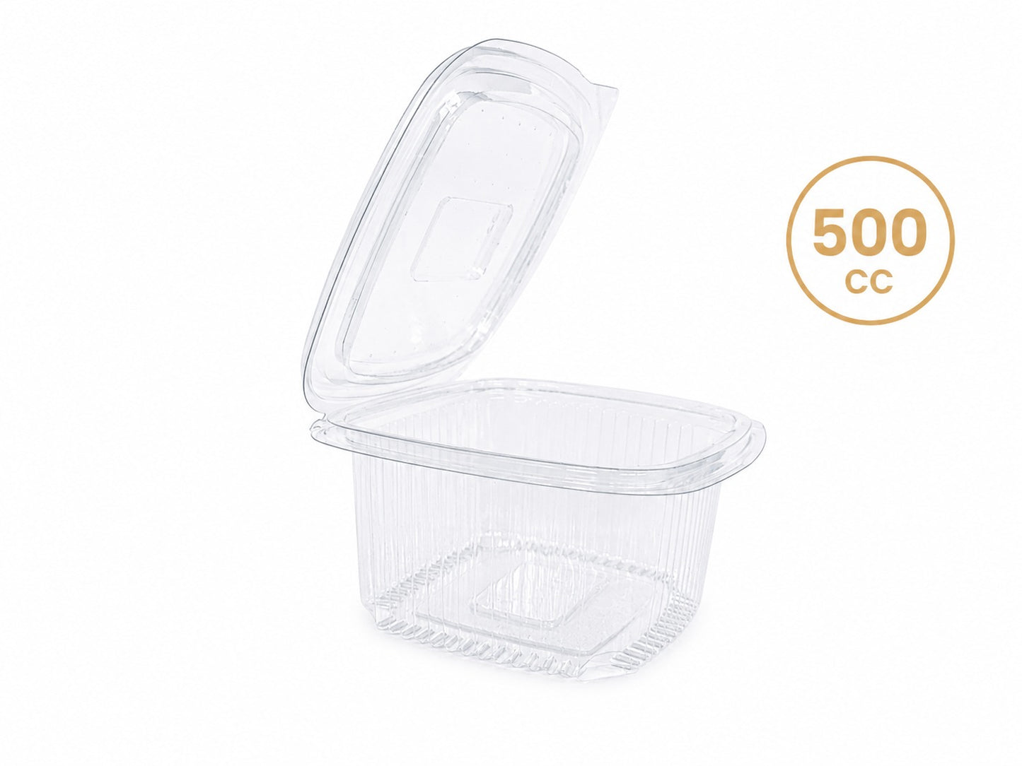 CASEROLE PLASTIC 500CC PREMIUM, 100BUC/SET