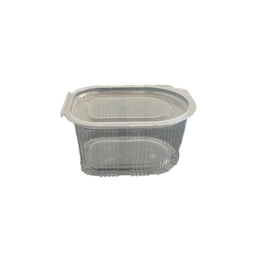 Sosiere ovale cu capac atasat 80cc, 100 buc/set