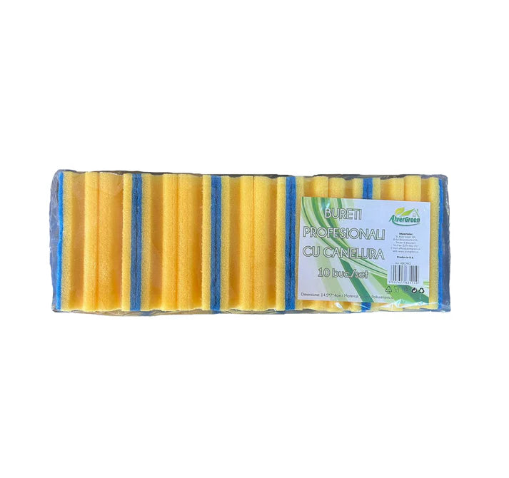 Bureti cu canelura JUMBO, 10 buc/set
