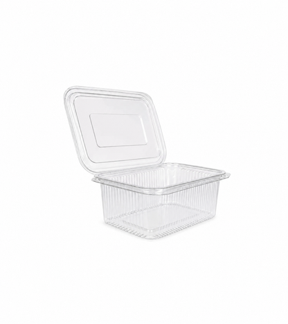 Caserole din PP, transparente cu capac atasat, 1000 CC, 50 buc/set