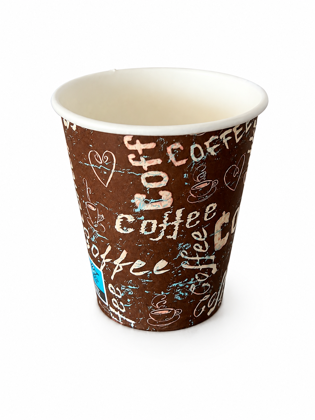 Pahar carton 7oz coffee print, 50 buc/set