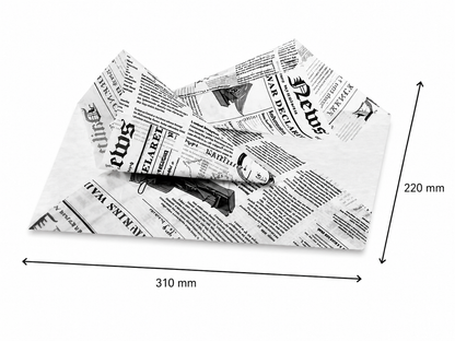 Con antigrasime print ziar 310x220mm h220mm 660mm
