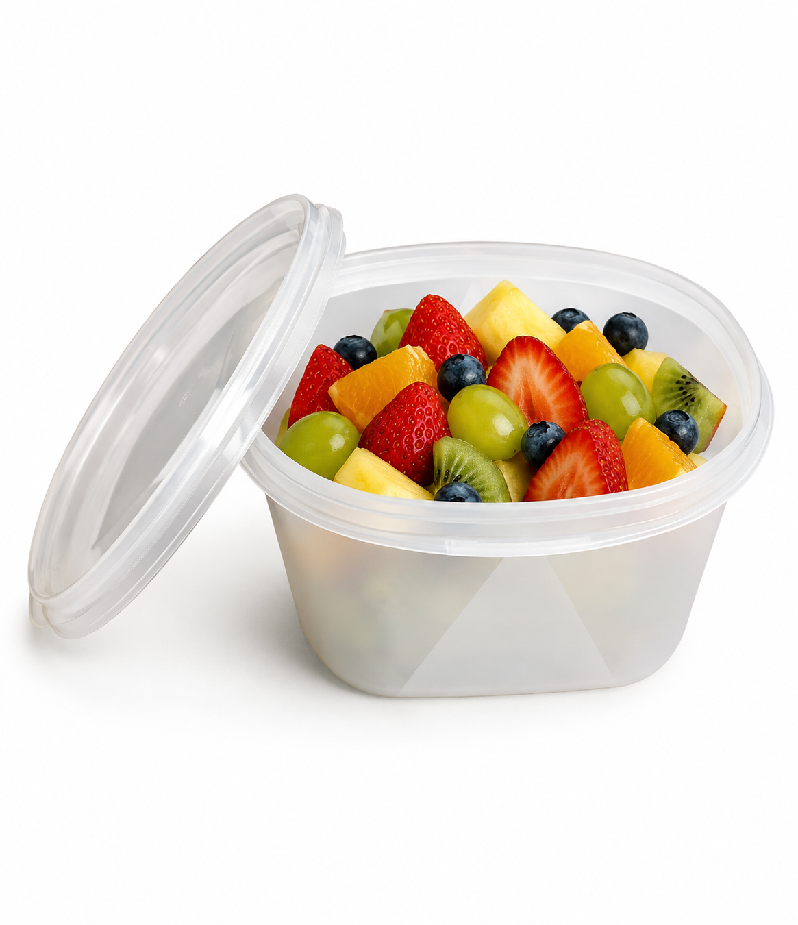 Boluri supă PP transparent 560 ml cu sigiliu