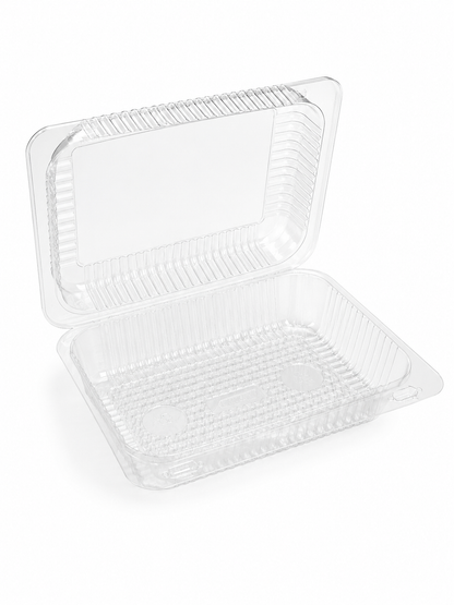 Cutii de patiserie transparente cu capac 207 × 300 mm, H 80 mm