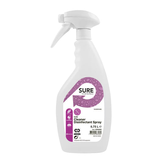Sure detergent dezinfectant gata de utilizare, 750ml