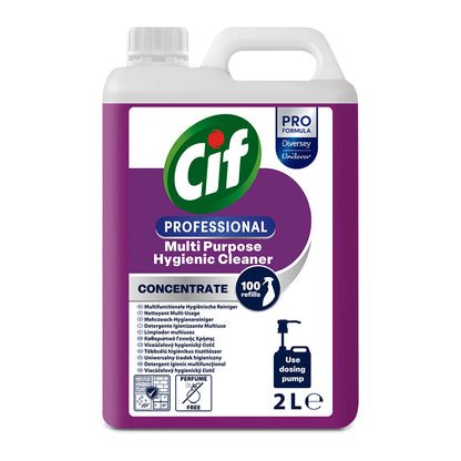 Cif detergent igienizant multisuprafete , concentrat, 2L