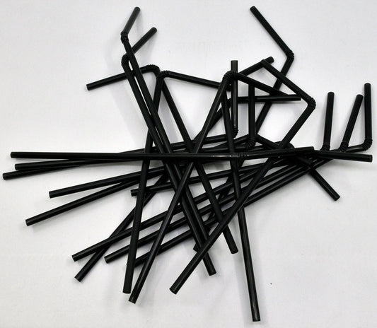 Paie reutilizabile negre, 240*5mm, 1000buc/set