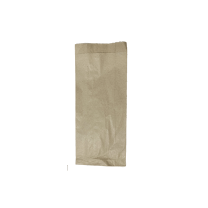 Pungi din hartie natur pentru patiserie 1/2, 10 x 7 x 23 cm, 5 kg/set