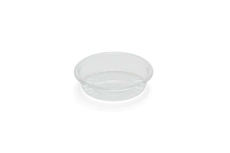 Sosiere transparente rotunde cu capac detasat, 50ml, 100buc/set