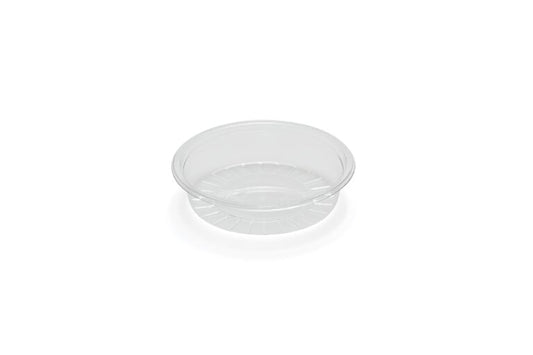 Sosiere transparente rotunde cu capac detasat, 50ml, 100buc/set