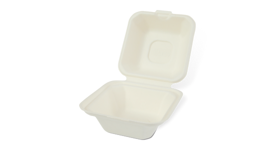 Caserole hamburger mic BIO trestie zahăr 12.5x12.5 cm
