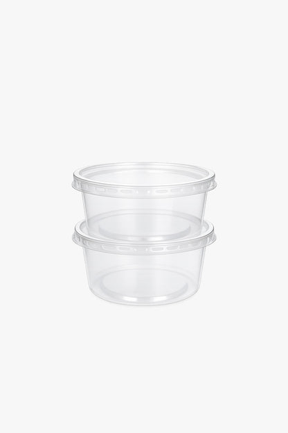 CASEROLE TRANSPARENTE ROTUNDE DIN PP , 250CC
