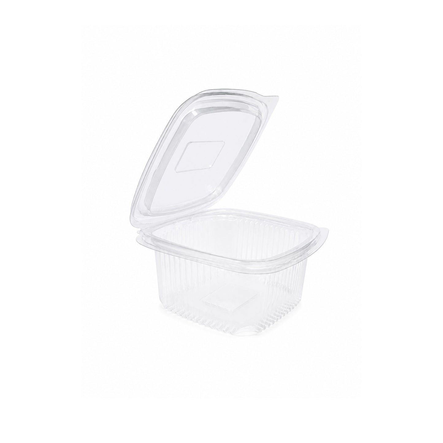 Caserole din PP, transparente cu capac atasat, 500 CC, 100 buc/set