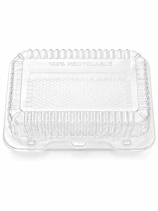 Cutii de patiserie transparente cu capac 240 × 170 mm, H 35 + 35 mm