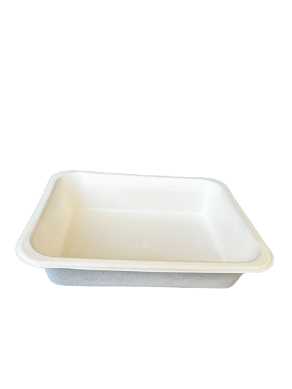 Caserole BIO din trestie de zahar ,1 compartiment , 227*178*50, 50 buc/set