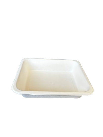 Caserole BIO din trestie de zahar ,1 compartiment , 227*178*50, 50 buc/set