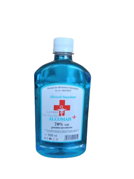 Alcool Sanitar,Alcomar 70% vol, 500ML