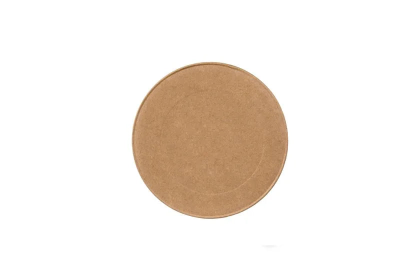 Capace plate din carton pentru sosiere/cupe  60/120ml, 100 buc/set