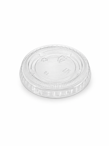 Capace plate pentru sosiere  60/120 ml si  natur 100 ml, 100 buc/set