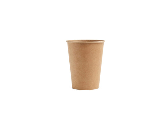 Pahare din carton kraft 8 oz, 50 buc/set