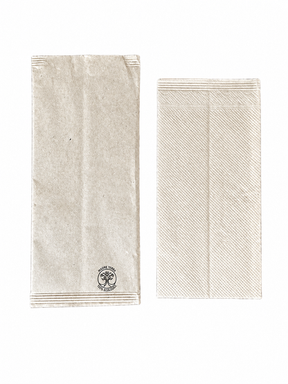 Plic tacamuri cu servetel 38*38, 100BUC/SET