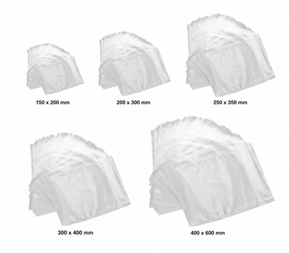 Pungi vidat gofrate 400*600, 100 buc/set
